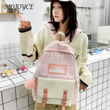 Large School Backpack for Teen Girls Outdoor Travel Bag Female School Bag Suppli