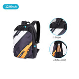HK Mini Men's Backpack 12.9 Inch iPad Waterproof Lightweight Women School Bags