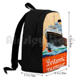 Britannic Outdoor Hiking Backpack Sports Bag Vintage