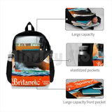 Britannic Outdoor Hiking Backpack Sports Bag Vintage