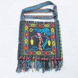 Hmong Vintage Ethnic Shoulder Bag Embroidery Boho Hippie