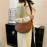 Women's Crossbody Bag Large Capacity Tote Lady Travel Shopper Messenger Purse