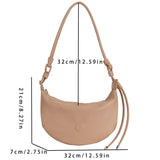 Women's Crossbody Bag Large Capacity Tote Lady Travel Shopper Messenger Purse