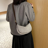 Hobos Women's Leather Crossbody Bag Handbags Ladies Casual Tote Messenger Bag