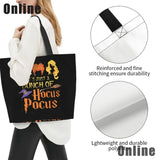 Hocus Pocus Halloween Tote Bag Lady Shoulder Bag