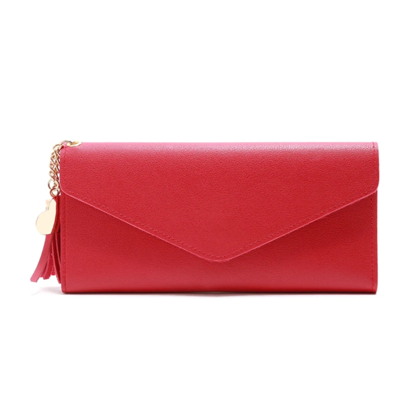Women's Long PU Wallet with Multi-card Slots