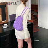 Hollow Beach Handbags Female Soft Style Portable Storage Bag