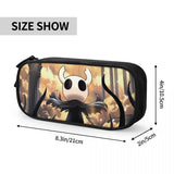Hollow Knight Pen Box Student School Anime Zipper Pen Bag