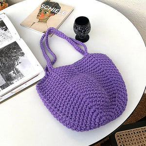 Hollow Women Tote Bags Soft Style Handbags