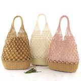 Large Capacity Cotton Shoulder Bag Women Totes Handbag for Travel Shopping