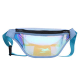 Holographic Fanny Pack For Women Waist Bag Men Hologram Hip Bum Bag