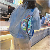 Holographic Fanny Pack For Women Waist Bag Men Hologram Hip Bum Bag