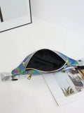 Holographic Fanny Pack Waist Bag Travel Beach Laser Hip Bum Women Purse