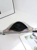 Holographic Fanny Pack Waist Bag Laser Beach Travel Banana Hip Bum Women Purse