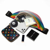 Holographic Fanny Pack Women Waist Bag Female Fannie Packs Pouch Murse