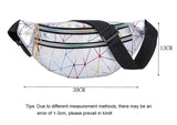 Holographic Fanny Pack Women's Waist Bag Laser Chest Phone Pouch