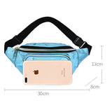 Holographic Fanny Pack Laser Waist Bag Chest Pocket
