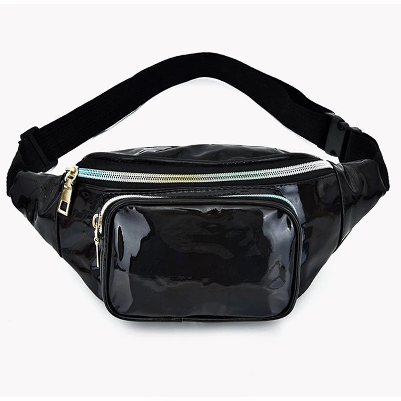 Holographic Fanny Pack Laser Waist Bag Chest Pocket