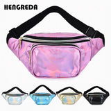 Holographic Fanny Pack Laser Waist Bag Chest Pocket