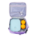 Holographic Heart Lunch Tote Box Lunch Bag Container