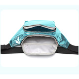 Holographic PVC Waist Packs for Women Fanny Belt Bag Bum Bags