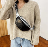 Sequin Waist Bag Fanny Pack Holographic Shoulder Bag