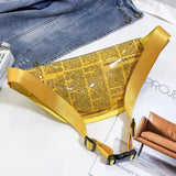 Holographic Transparent Fanny Pack Laser Waist Bag Women Casual Purse