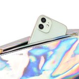 Holographic Glitter Waist Bag Unisex Phone Pouch