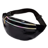 Holographic Glitter Waist Bag Unisex Phone Pouch