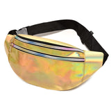 Holographic Glitter Waist Bag Unisex Phone Pouch