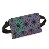Geometric Waist Pack Holographic Fanny Pack