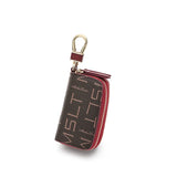 Double Zipper Mini Small Key Wallet Men Women Key Holder