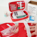 Home First Aid Medical Kit Storage Emergency Pill Case Pack Organizer Bag