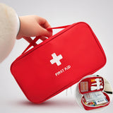 Home First Aid Medical Kit Storage Emergency Pill Case Pack Organizer Bag