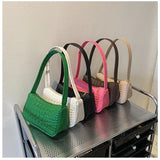 HK Mini Handbag in Autumn Underarm Small Square Bag Hand-held