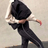 HK Style Casual Shoulder Bag Retro Travel Dark Messenger Bag
