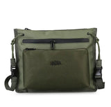 Hongkong Hip-Hop Zipper Messenger Bag in Camouflage