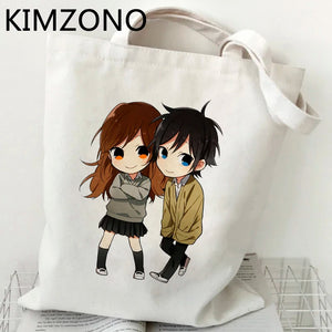 Horimiya Cotton Reusable Shopping Bag