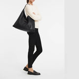 Soft PU Large Handbag Solid Shoulder Bag Female Vigtage Top-Handle Bags