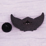 Cute Bat Cartoon Enamel Brooch for Halloween