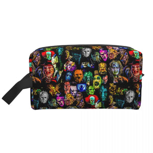 Horror Villains Travel Cosmetic Bag - Chucky Alien Predator