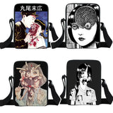 Horror Manga Crossbody Bag Junji Itou/Shintaro Kago Women Handbag Shoulder Bag