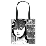 Horror Manga Totes Bag Women Handbag Shoulder Bag Large Capacity Shopping Bags