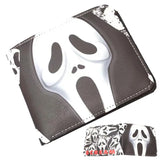 Horror Series Short Wallet for Young Men and Women PU Purse Cosplay Gift