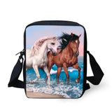 Horse Print Cross-body Bag for Kids