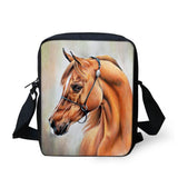 Horse Print Cross-body Bag for Kids