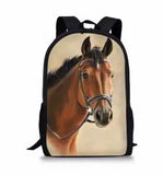 Horse Satchel School Bags 3 Set Girls mochilas Escolares