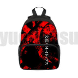 16 Inch Bungou Stray Dogs Backpack Dazai Osamu 3D Anime School Bag