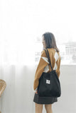 Corduroy Women School Shoulder Tote Canvas Bags