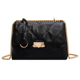 Hot Chain PU Leather Small Crossbody Bags for Women